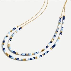 J..crew layered hemian necklace